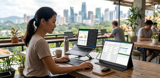 How a Portable Monitor Can Double Your Productivity Anywhere