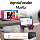 INGNOK YN02B 15.6" FHD Portable Monitor with Smart Protective Case