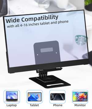 INGNOK foldable tablet stand for desk use